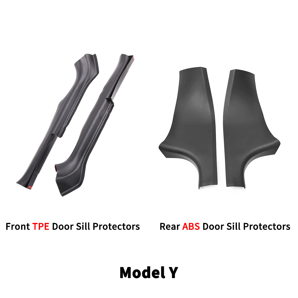 model y 7 seater door sill protector