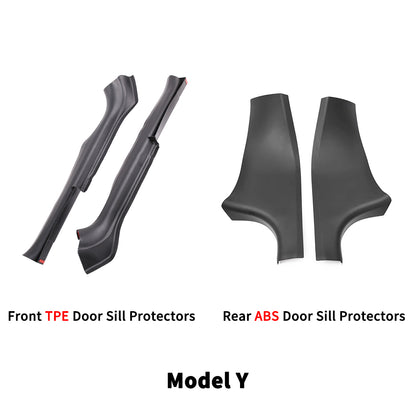 model y 7 seater door sill protector