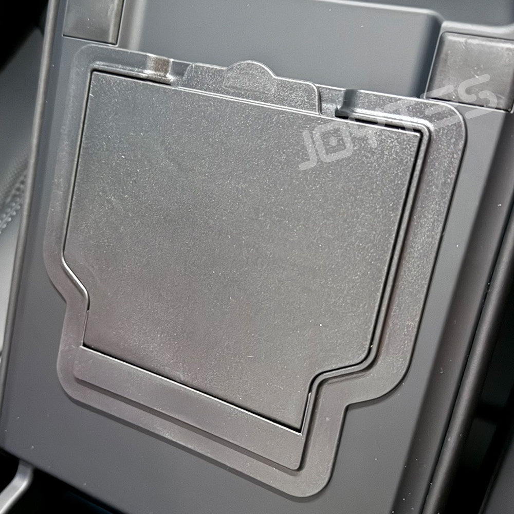 tesla hidden compartment