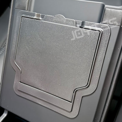 tesla hidden compartment