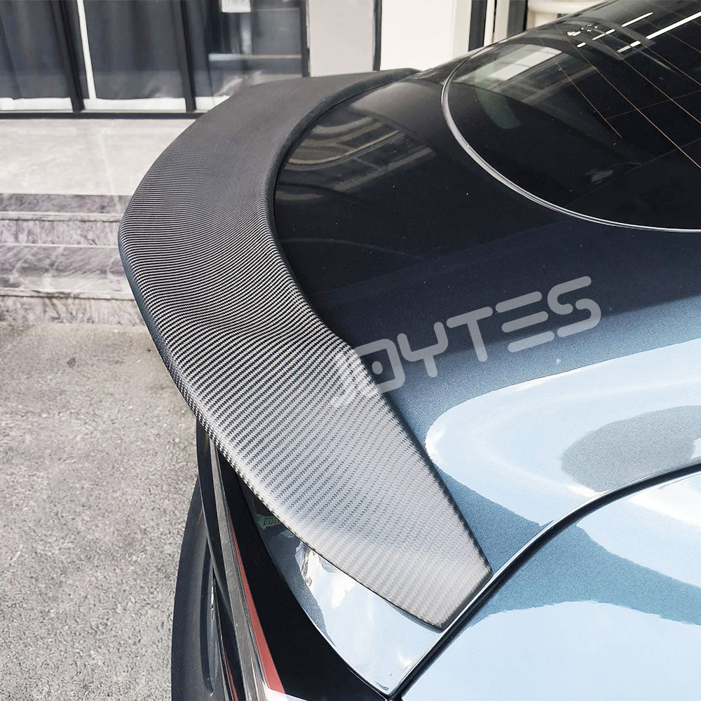 tesla carbon fiber spoiler