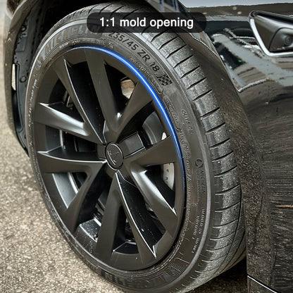 tesla wheel covers aero