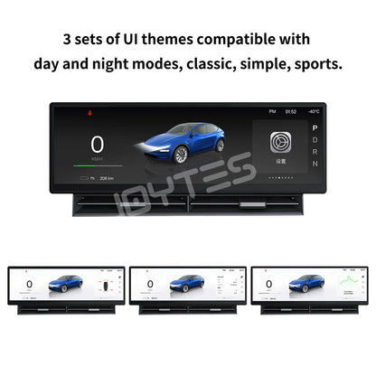 tesla model 3 instrument cluster display