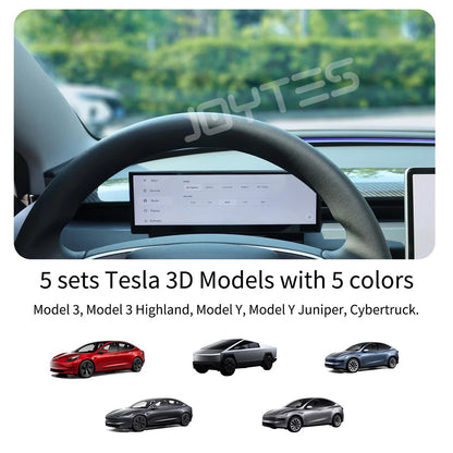 tesla model 3 highland dashboard screen