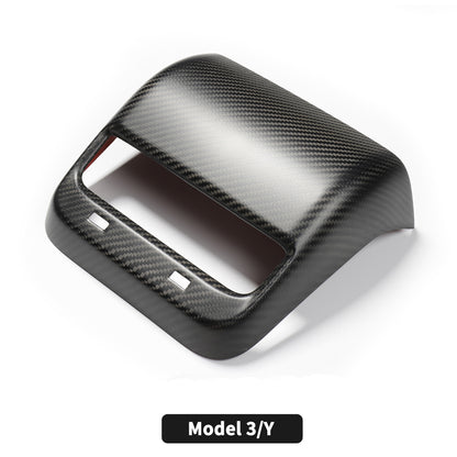 JOYTES Real Carbon Fiber Rear AC Vent Cover For Model 3/Y