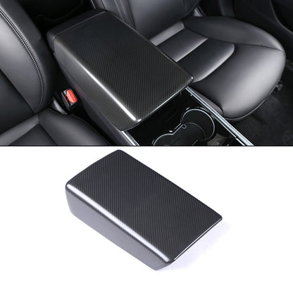 JOYTES Real Carbon Fiber Armrest Cover for Tesla Model 3/Y