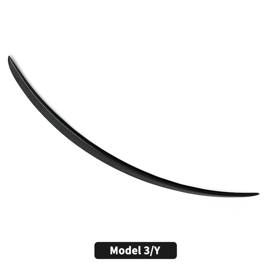 JOYTES Real Carbon Fiber Trunk Spoiler for Tesla Model 3/Y