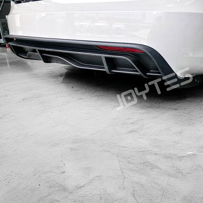 carbon fiber tesla diffuser
