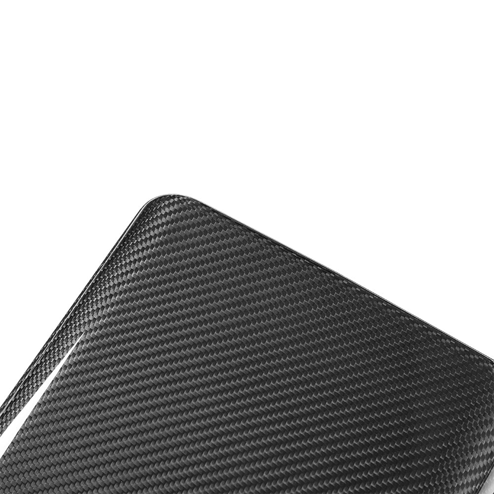 Real Carbon Fiber Center Console Armrest Cover for Tesla Model 3 2024 Refresh Highland