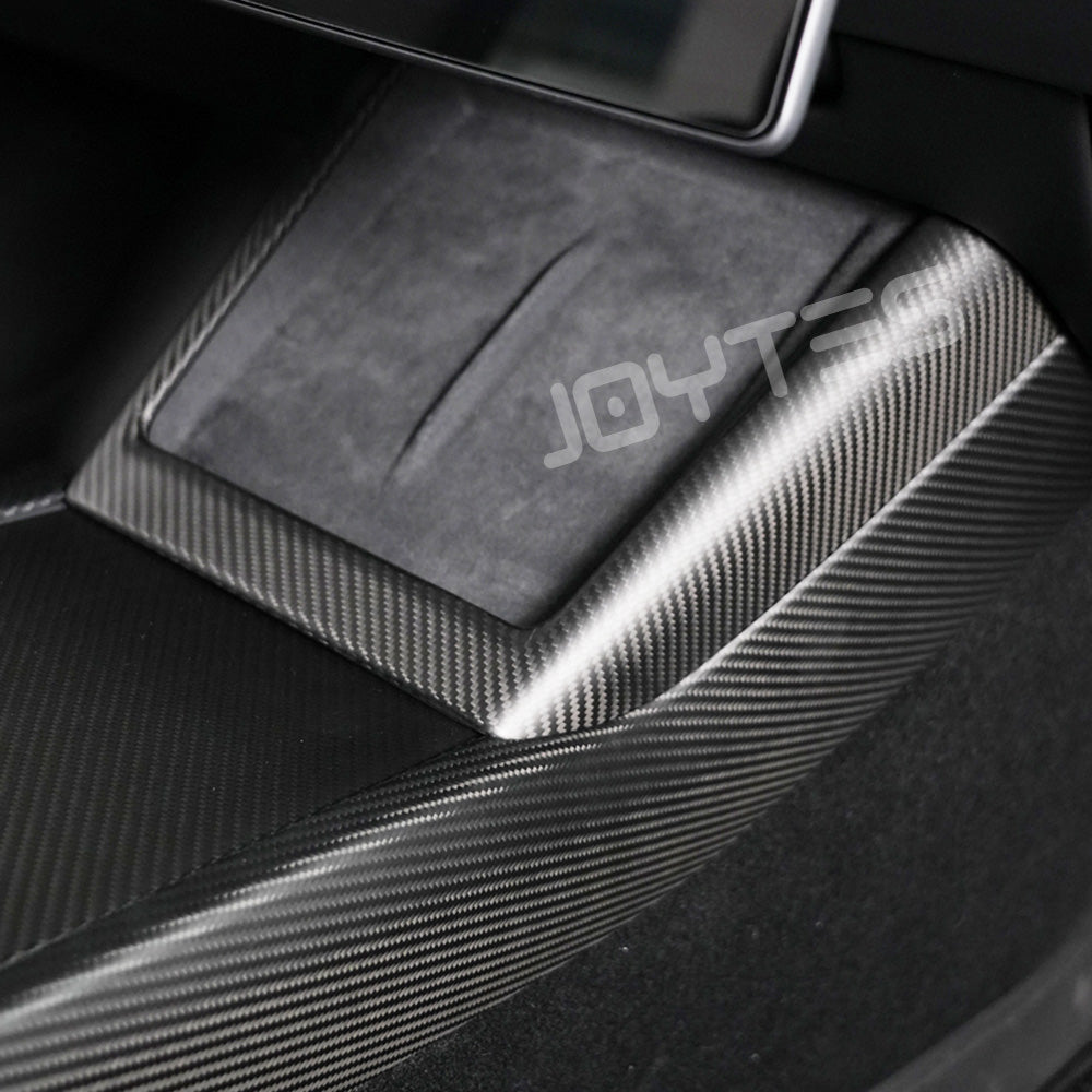 model y carbon fiber center console