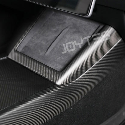 model y carbon fiber center console