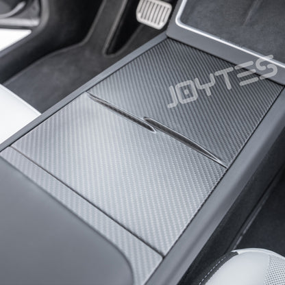 tesla model y center console trim