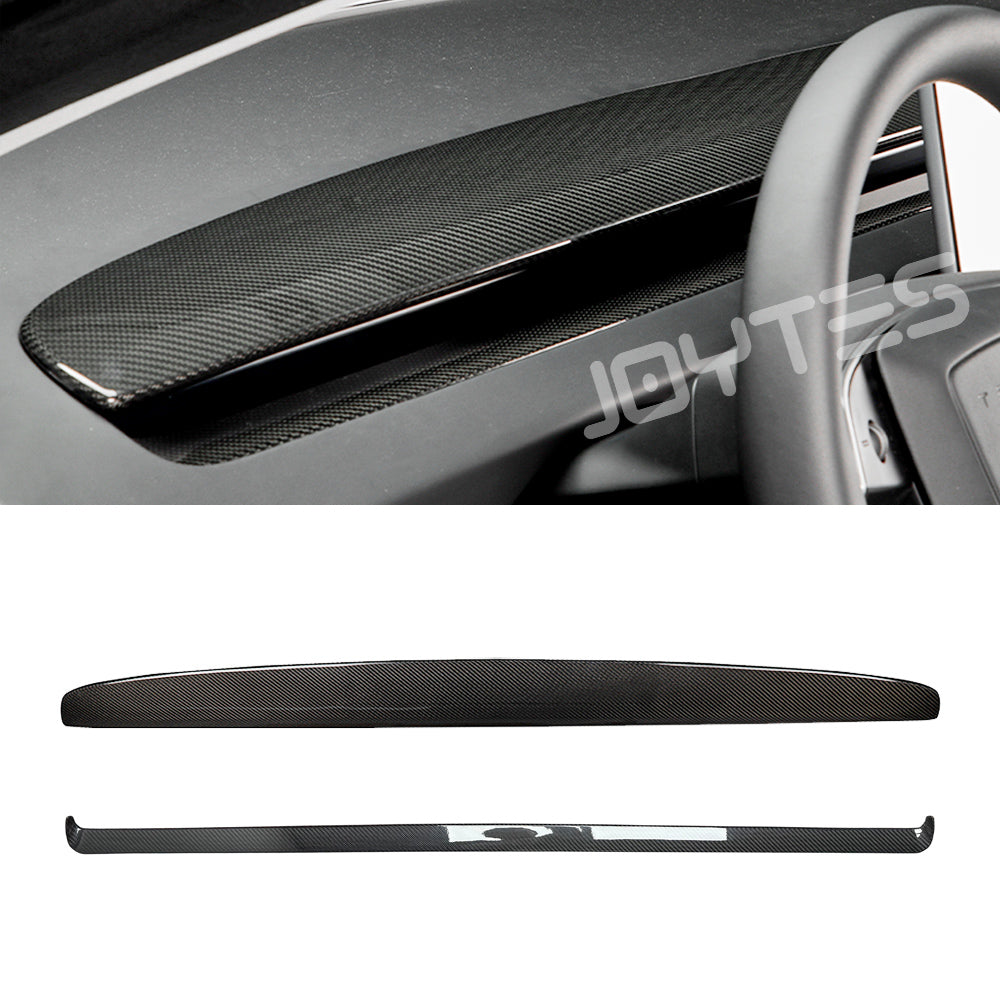 carbon fiber dash replacement for tesla model y juniper