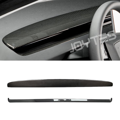 carbon fiber dash replacement for tesla model y juniper
