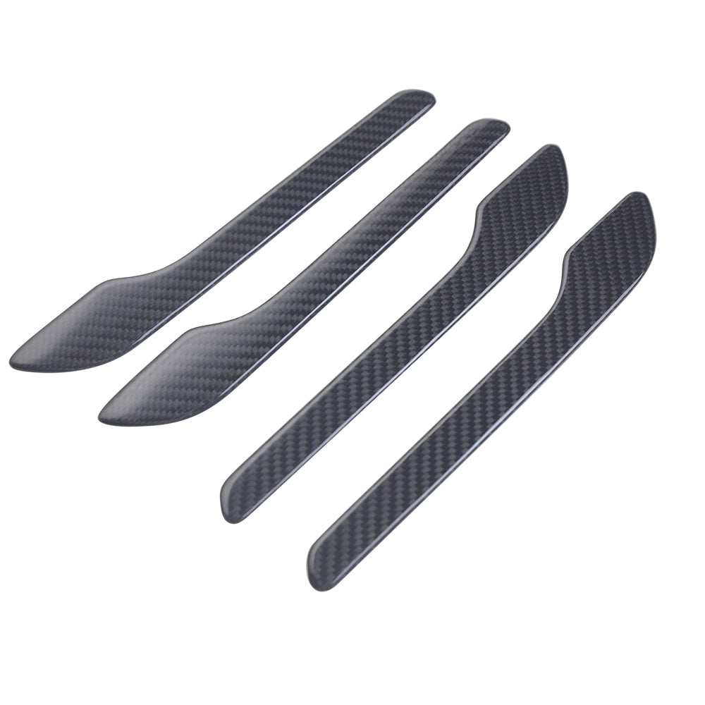 Real Carbon Fiber Door Handle Covers for Tesla Model 3 / Y / Model 3 2024 Highland