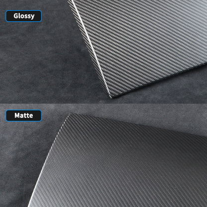 Real Carbon Fiber Glove Box Cover For Model 3/Y