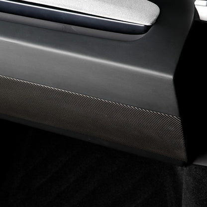 Real Carbon Fiber Glove Box Cover for Tesla Model 3 2024 Highland