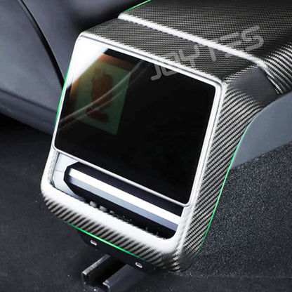 tesla carbon fiber interior