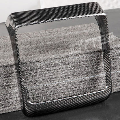 tesla model y juniper carbon fiber rear screen trim