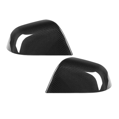 Real Carbon Fiber Rearview Mirror Covers for Tesla Model 3 2024 Highland