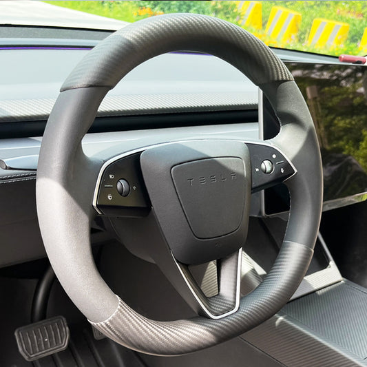 tesla carbon fiber interior