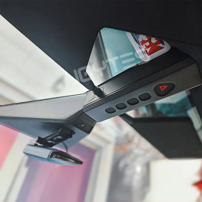 tesla carbon fiber interior