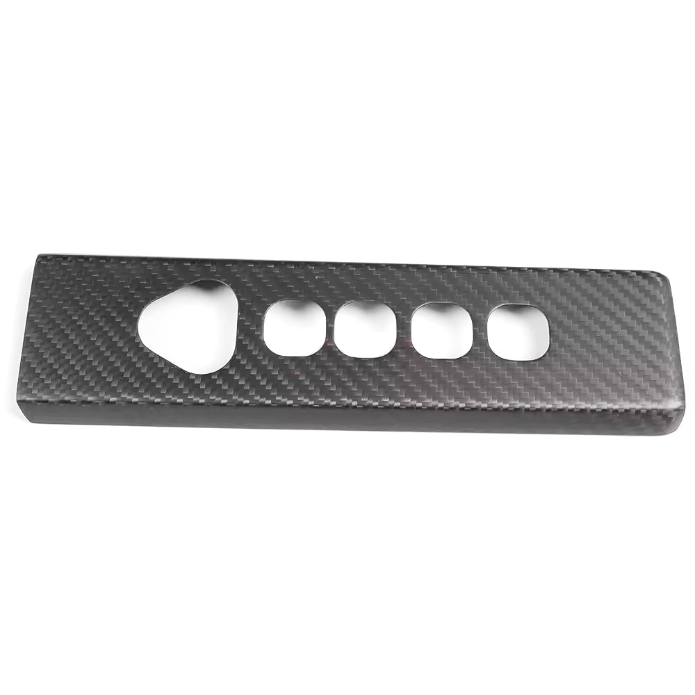tesla cybertruck carbon fiber shift buttons trim cover