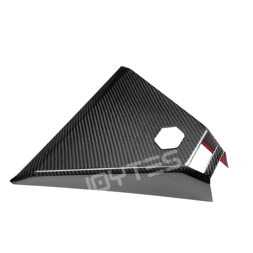 tesla cybertruck carbon fiber rear view camera panel trim