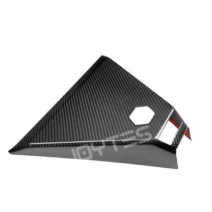 tesla cybertruck carbon fiber rear view camera panel trim