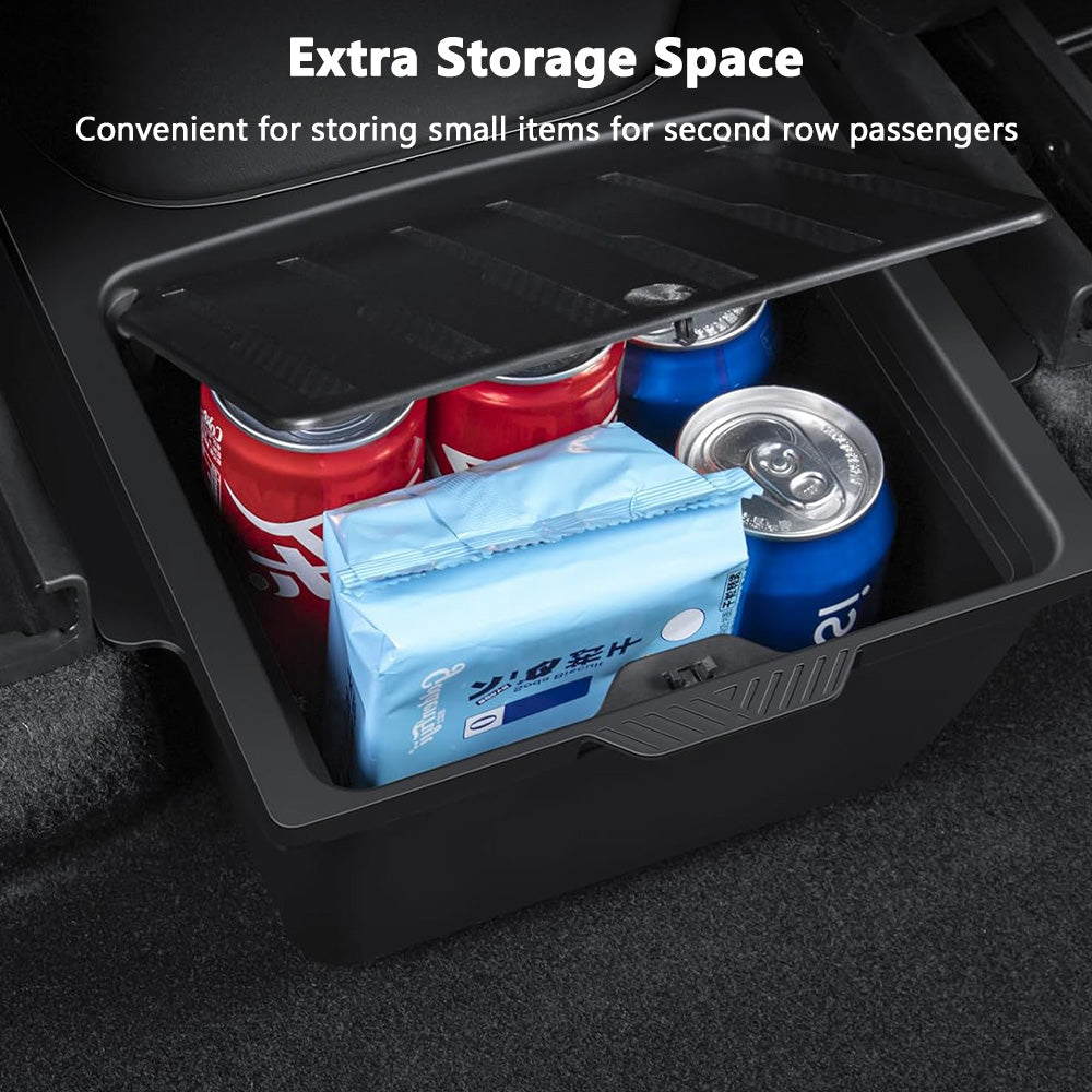 Rear Center Console Storage Box Tray Can for Tesla Model Y