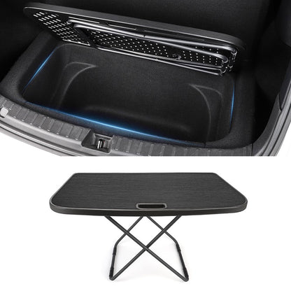 Rear Trunk Foldable Picnic Camping Table for Tesla Model 3 / Y / New Model 3 Highland 2024+