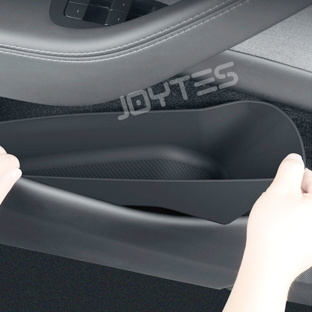 tesla model y juniper door storage trays
