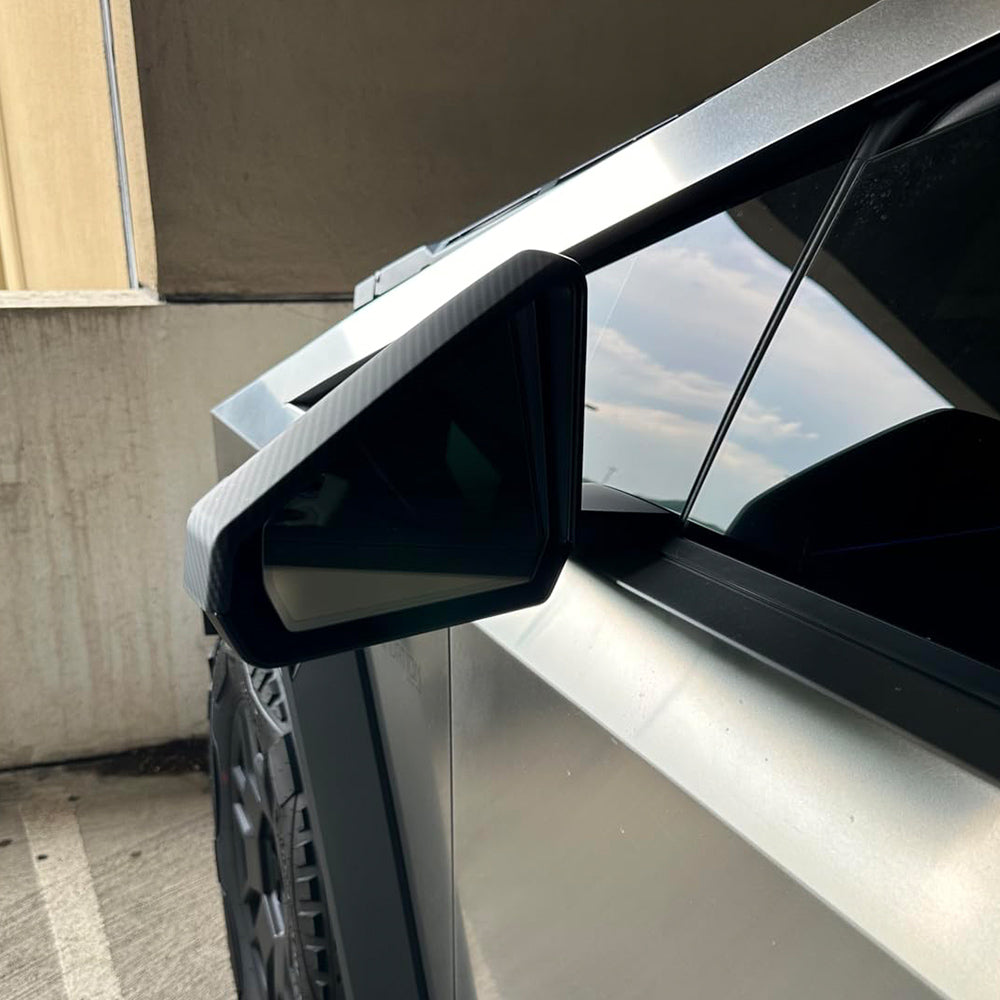 Side Rearview Mirror Cover Caps for Tesla Cybertruck