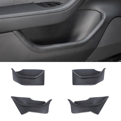 Full-Cover Side Door Organizer Storage Box for 2024 Tesla Model 3 Highland