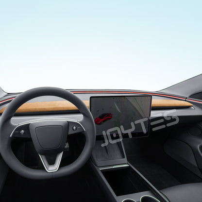 tesla model 3 armaturenbrett alcantara