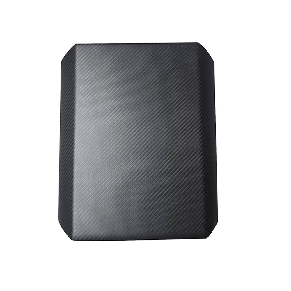 carbon fiber armrest cover for tesla cybertruck