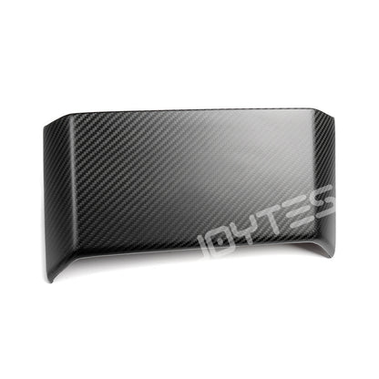 tesla cybertruck carbon fiber rear screen frame cover