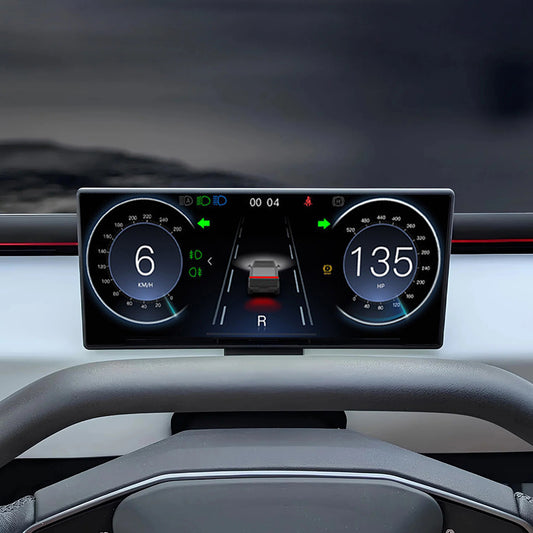 8.9" Smart Instrument Cluster for Tesla Cybertruck | HD Dash Display, Wireless CarPlay & Real-Time Data