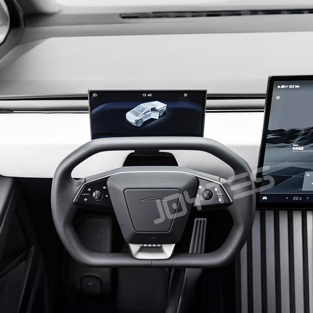 8.9" Smart Instrument Cluster for Tesla Cybertruck | HD Dash Display, Wireless CarPlay & Real-Time Data