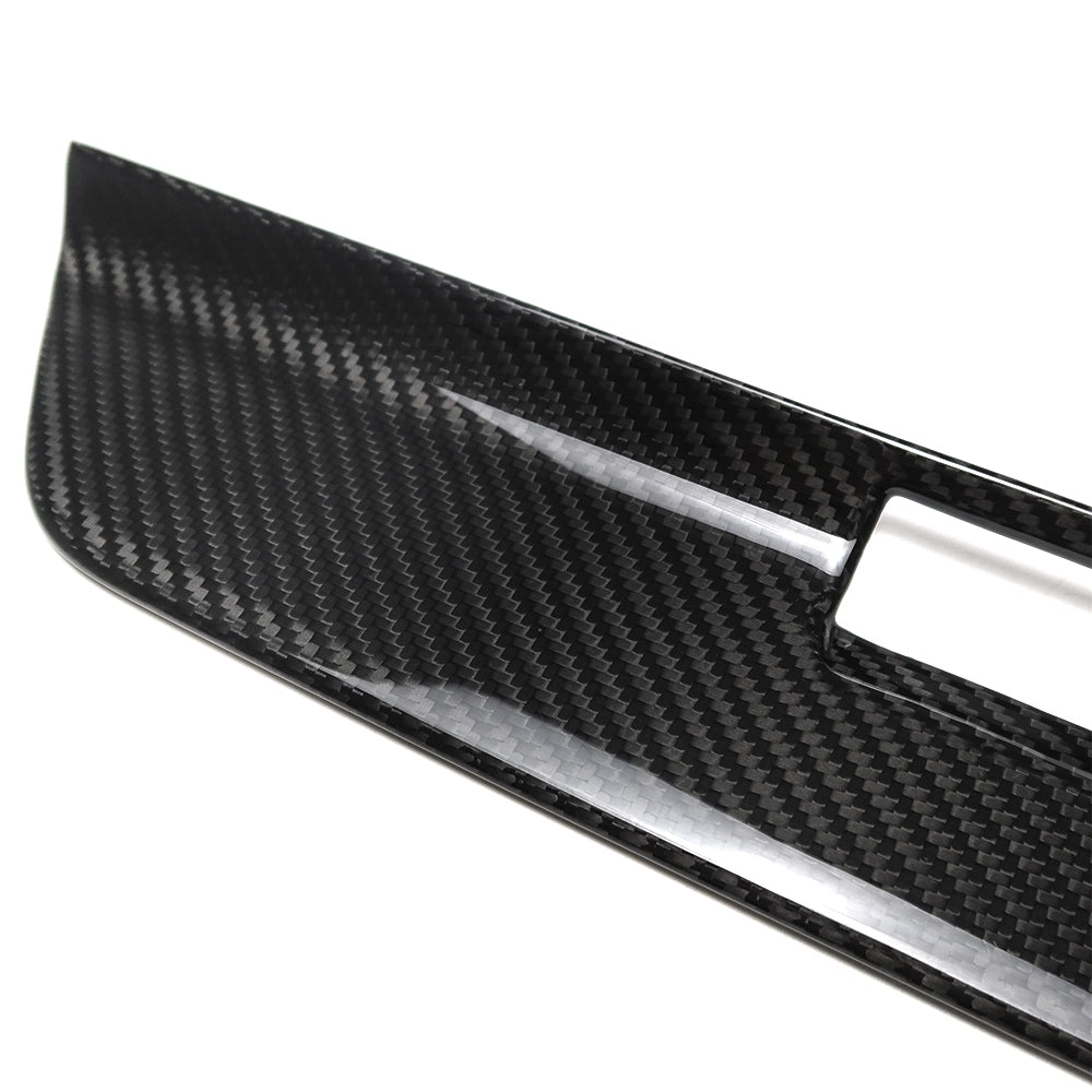 Real Carbon Fiber Door Sill Guard Trim for Tesla Model 3 2024 Highland