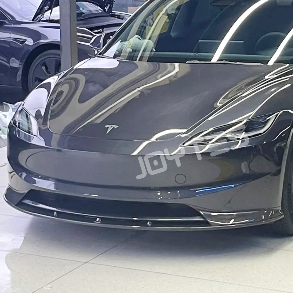 tesla model 3 highland front lip wrap