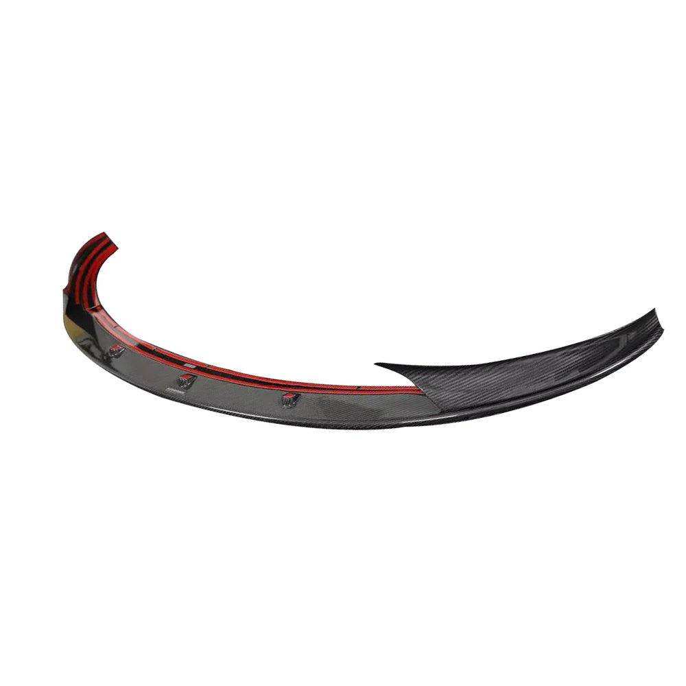 tesla model 3 performance carbon fiber front lip