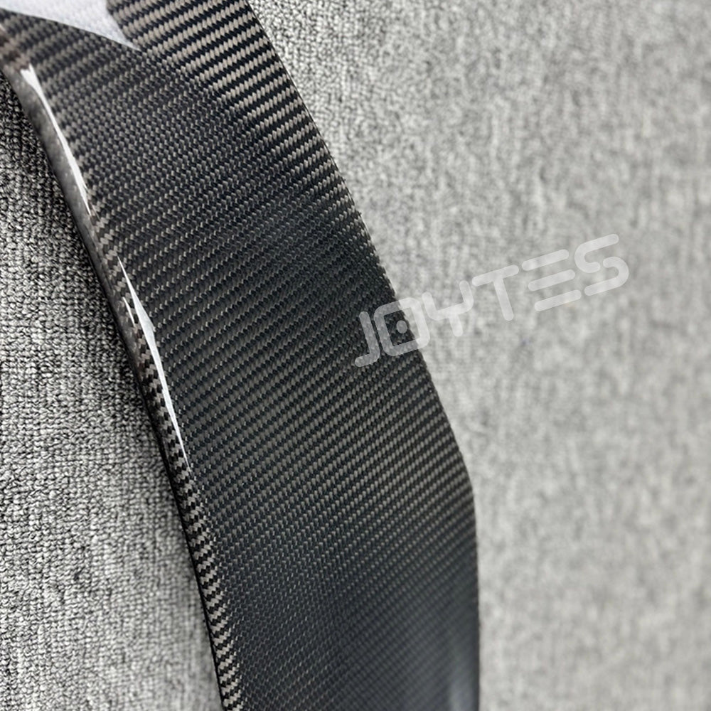 tesla model 3 highland matte black spoiler