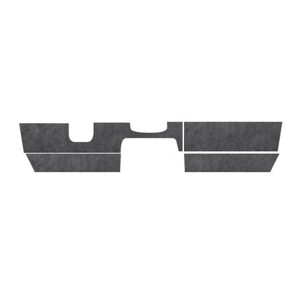 tesla alcantara dashboard cover