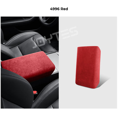 tesla model y juniper alcantaracenter armrest cover