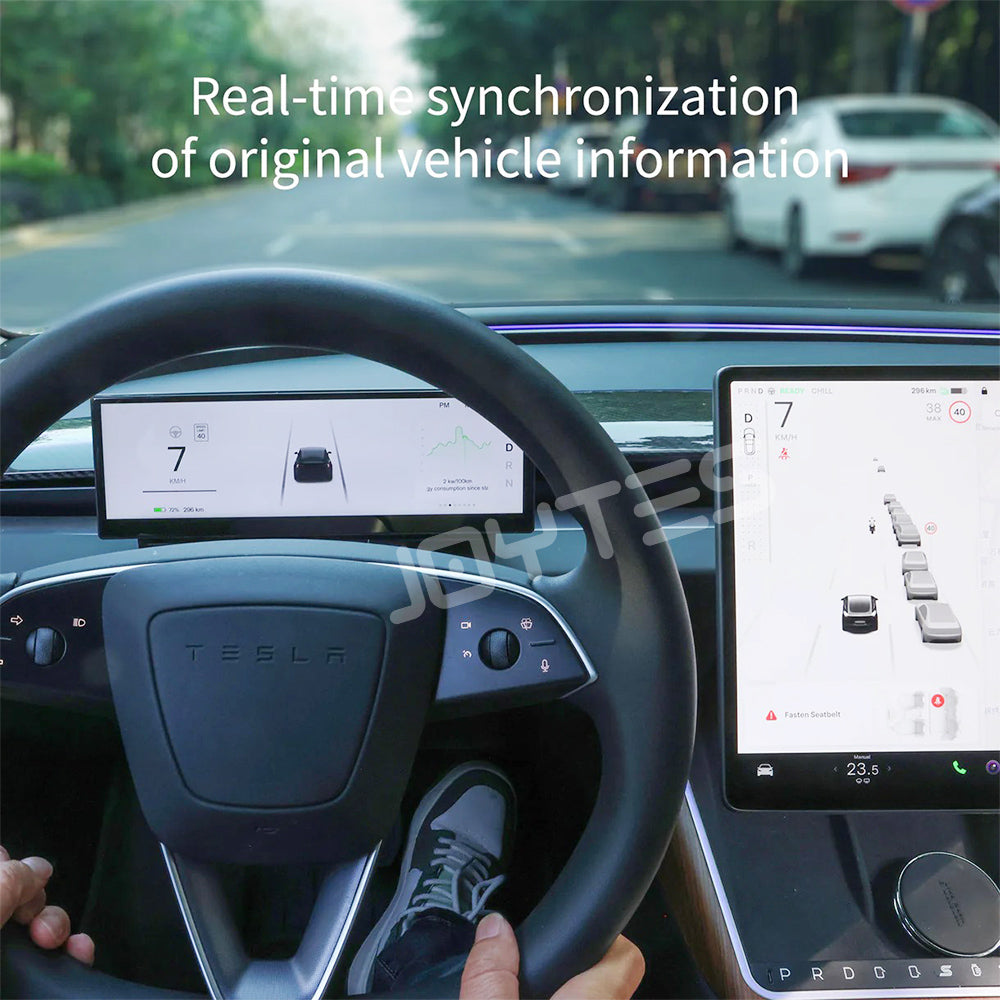 tesla aftermarket cluster