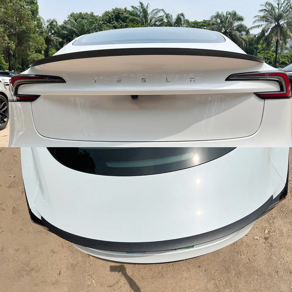 Real Carbon Fiber Spoiler for 2024 Tesla Model 3 Highland