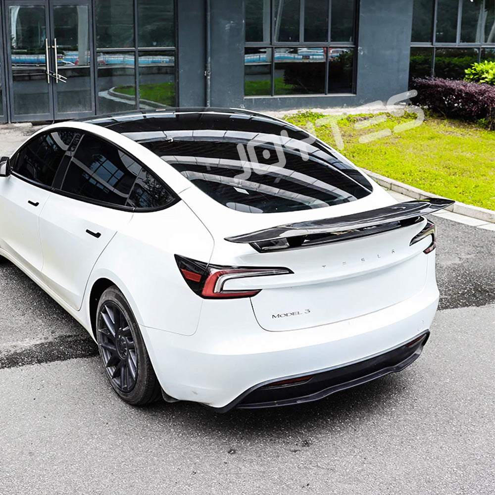 tesla model 3 highland rear spoiler