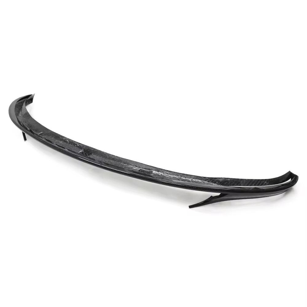 tesla model 3 highland carbon fiber front bumper lip spoiler