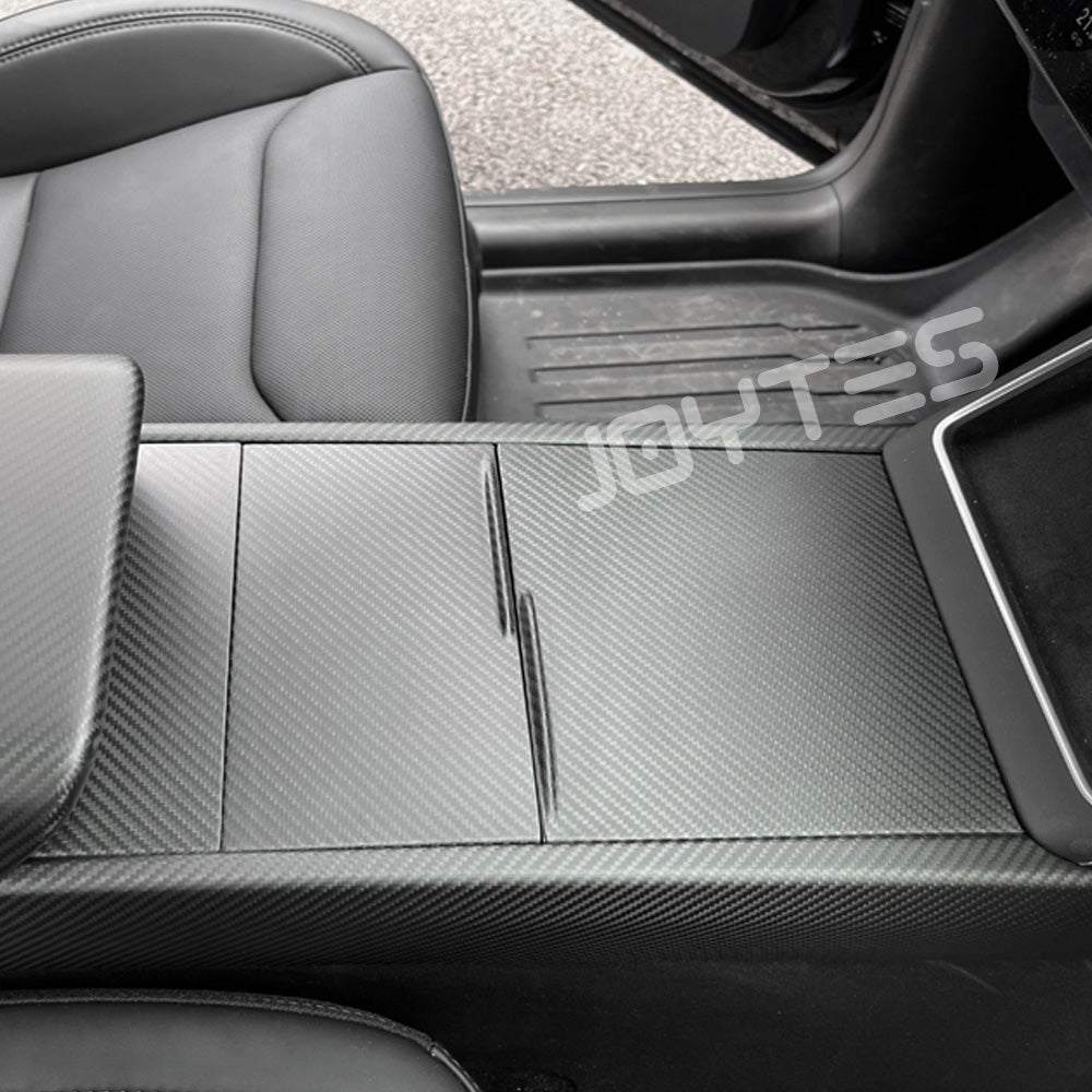 tesla model y center console cover